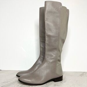 Louise et Cie Verdi Leather Gray Stretch Boot 7M
